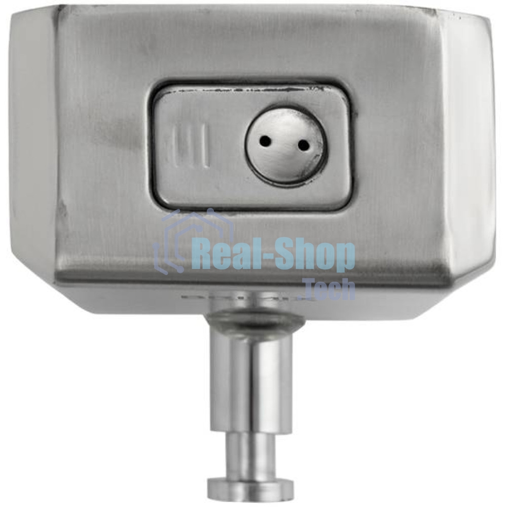 Дозатор жидкого мыла настенный, металический с глазком, из нерж.стали 201, на 500 мл ХРОМ BRIMIX 643