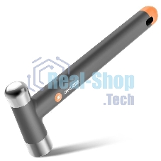 Молоток Home Series Gray Deli HT7008C вес бойка 250 гр, эксклюзивный дизайн, рукоятка из высококачественного софттач пластика