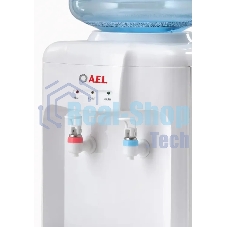 Кулер для воды AEL TD-AEL-106, верхняя загрузка, нагрев 90 °С, охлаждение 15 °С, белый