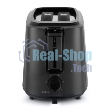 Тостер Centek CT-1433 черный, 750 Вт, 2 слота