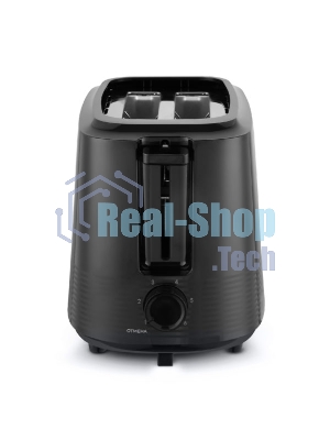 Тостер Centek CT-1433 черный, 750 Вт, 2 слота