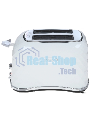 Тостер DeLonghi CTJ 2103 W белый, 900 Вт, 2 слота