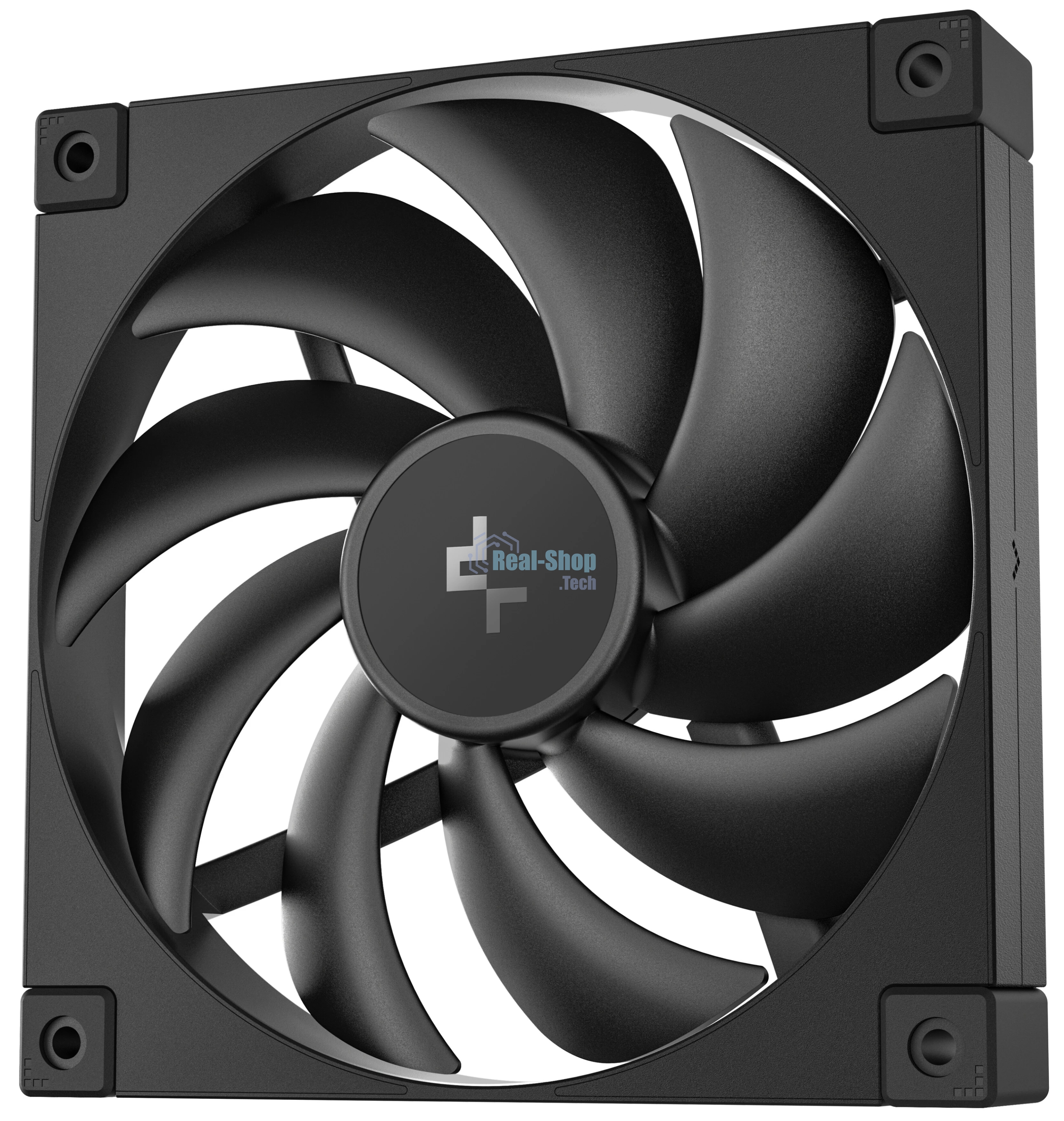 Вентилятор для корпуса DEEPCOOL FD14 черный, 140 мм, 1650 об/мин, 25.6 дБ, 4 pin