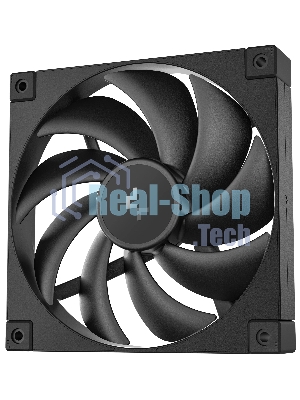 Вентилятор для корпуса DEEPCOOL FD14 черный, 140 мм, 1650 об/мин, 25.6 дБ, 4 pin