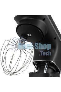 Кухонная машина Hyundai HYM-S8591 планетар.вращ. 1500Вт черный/серебристый