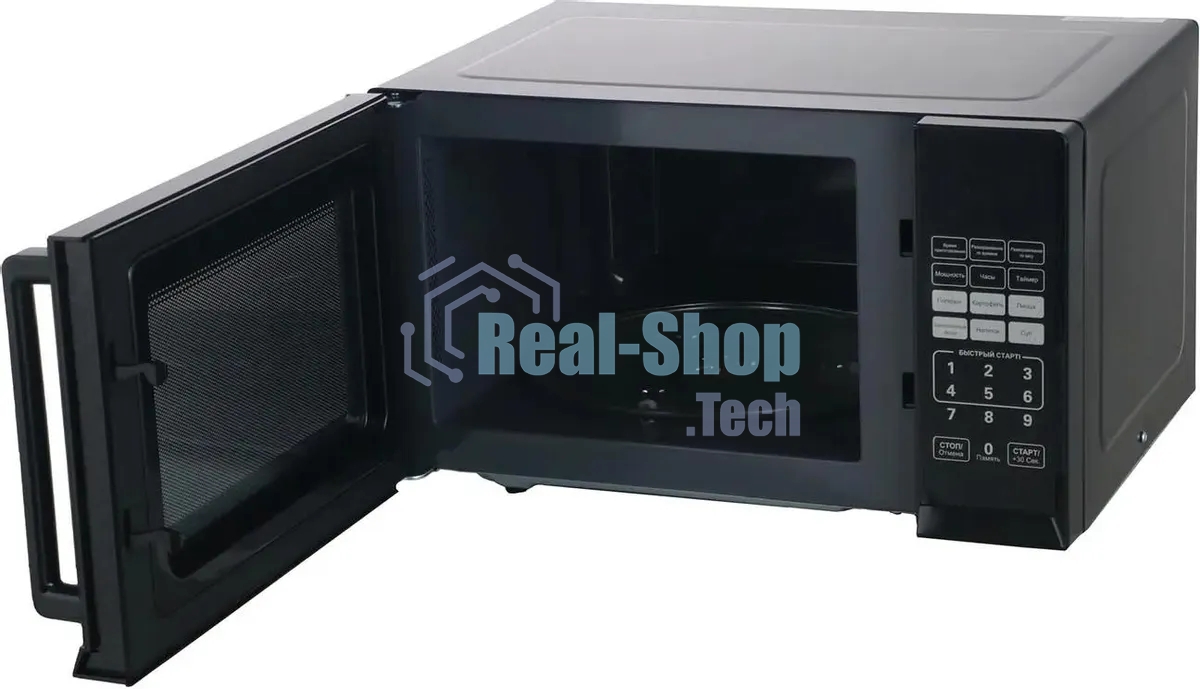 Микроволновая печь LEFF 23MD802B черный, 23 л, 800 Вт, переключатели - сенсор