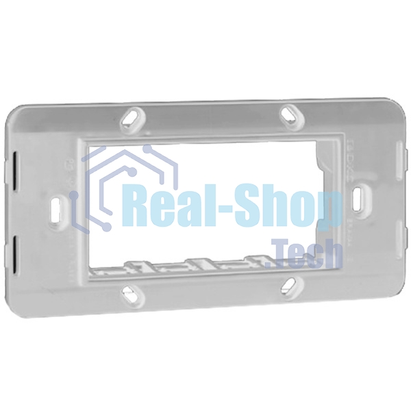 Каркас DKC BRAVA 75021W RAL 9010 на 4 модуля (для TOR и к-к TBN) белый