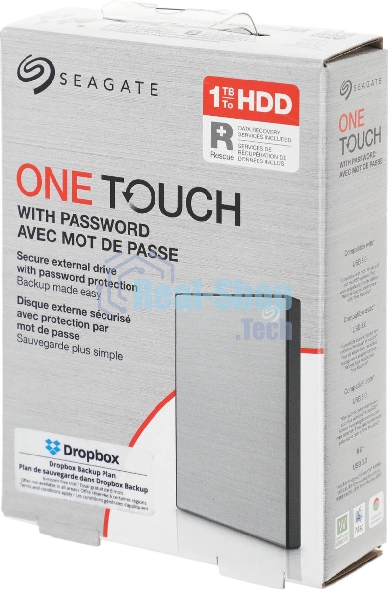 Жесткий диск Seagate One Touch STKY1000401 USB 3.0 1Tb 2.5