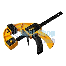 Струбцина Denzel F-образная, быстрозажимная, 150 х 80 мм, усиленный нейлоновый корпус