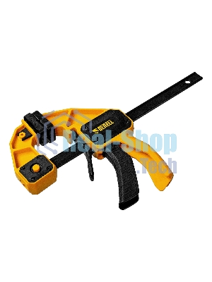 Струбцина Denzel F-образная, быстрозажимная, 150 х 80 мм, усиленный нейлоновый корпус