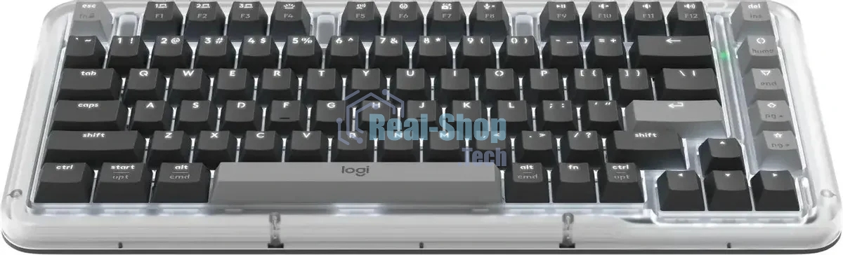 Клавиатура Logitech Alto Keys K75M беспроводная, Bluetooth, радиоканал, серый
