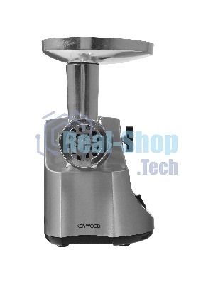 Мясорубка электрическая Kenwood MG510 серебристый, 1600 Вт, 2.0 кг/мин, реверс, защита от перегрузки, насадки - 6