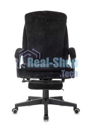 Кресло Бюрократ T-9950MSG-F/BLACK-PU черный, экокожа