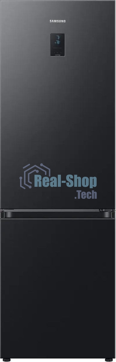 Холодильник Samsung RB34C675EBN/EF черный двухкамерный 230/114л морозилка снизу, No Frost