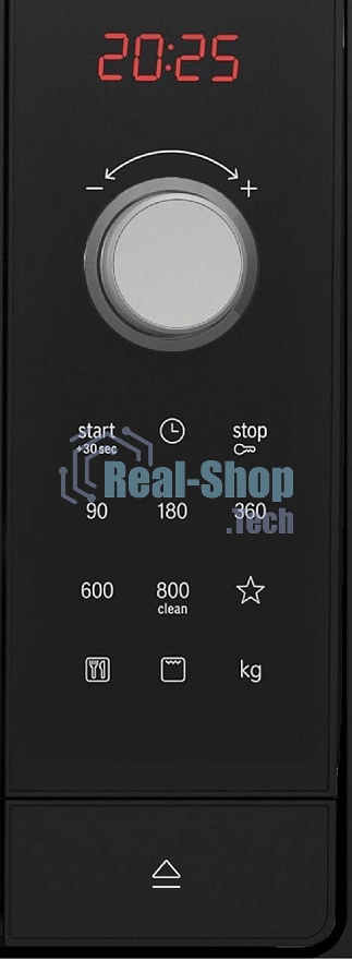 Микроволновая печь встраиваемая Bosch BEL653MB3 черный, 25 л, 800 Вт, переключатели - поворотный механизм/сенсор