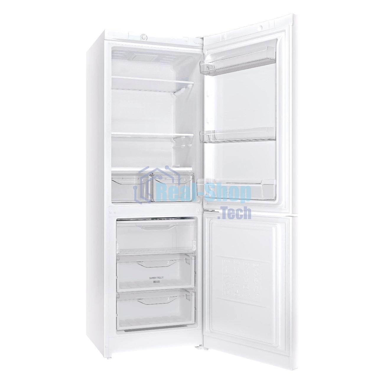 Холодильник Indesit DS 3160 W белый, двухкамерный, 182/87 л., морозилка снизу, капельная система