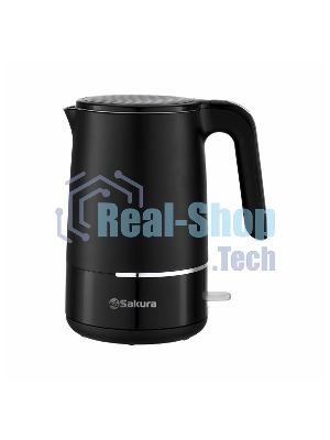 Чайник электрический Sakura SA-2176BK черный, 1.7 л., 1800 Вт