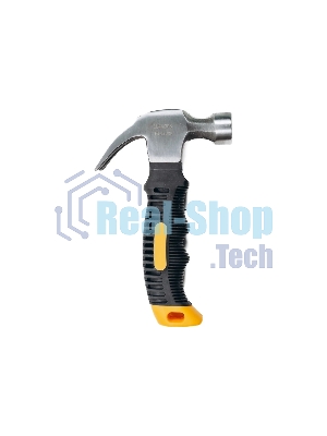 Молоток-гвоздодер укороченный Deli DL441008 250 гр, 160 мм, фиберглассовая рукоять