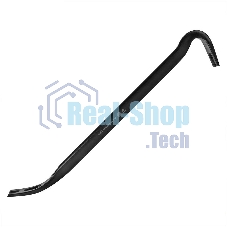 Лом-гвоздодер двухсторонный усиленный Deli DL448901 600 мм, углы наклона 30° и 60°, овальный паз с углами 30° и 68°, шестигранная форма