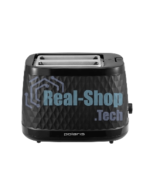 Тостер Polaris PET-0734 черный, 900 Вт, 2 слота