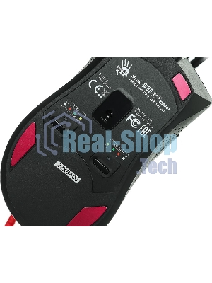 Мышь проводная A4Tech Bloody W90 Pro черный, 16000 dpi, USB, кнопки - 10