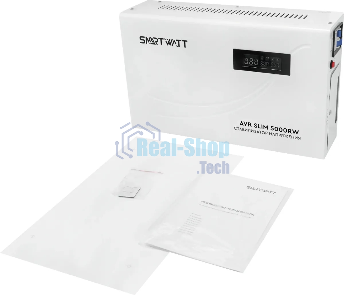 Стабилизатор напряжения настенный SMARTWATT AVR SLIM 5000RW