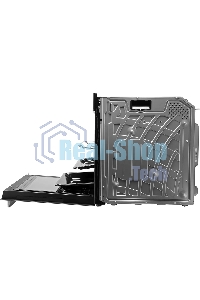 Духовой шкаф электрический Hyundai HMEO 6780 DX черное стекло/серебристый