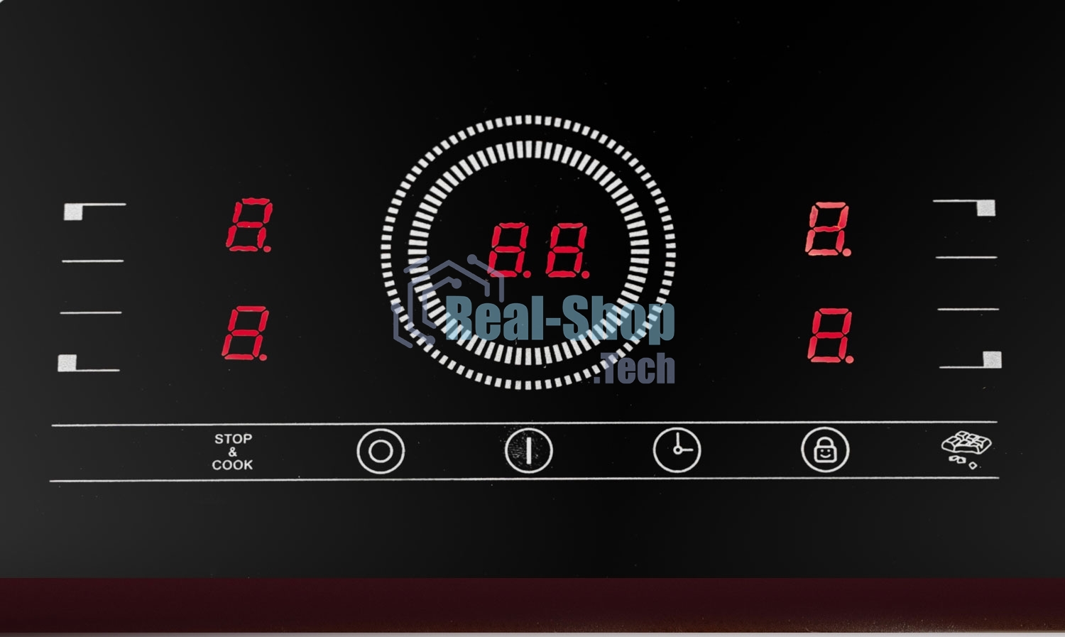 Электрическая варочная панель DeLonghi VITTORIO 2E1F CR Hi Light, независимая, черный