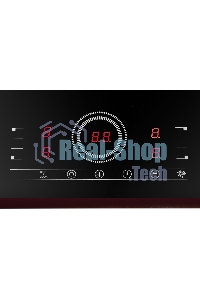 Электрическая варочная панель DeLonghi VITTORIO 2E1F CR Hi Light, независимая, черный