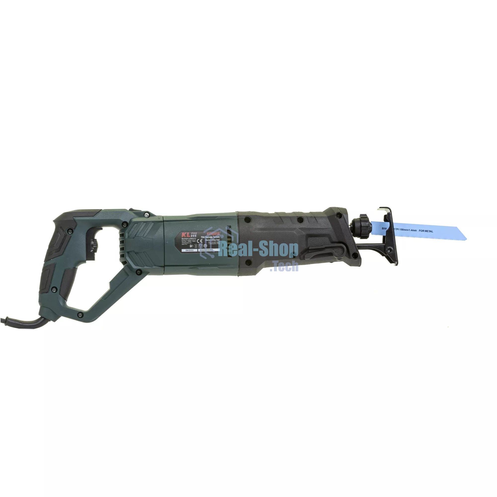 Професииональная пила сабельная KLPRO KLTK0850 (сеть, 850 Вт, 0-2800об/мин)