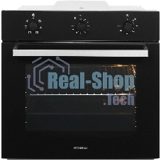 Духовой шкаф электрический Hyundai HEO 6631 BG черное стекло