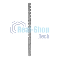 Бур по бетону Denzel цельная крестовая пластина, 10x215 мм, SDS PLUS