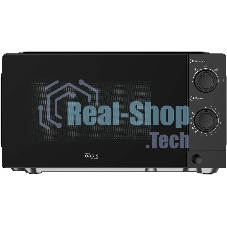 Микроволновая печь Oasis MW-70XB черный, 20 л, 700 Вт, переключатели - поворотный механизм