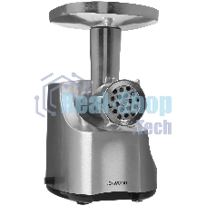 Мясорубка электрическая Kenwood MG510 серебристый, 1600 Вт, 2.0 кг/мин, реверс, защита от перегрузки, насадки - 6