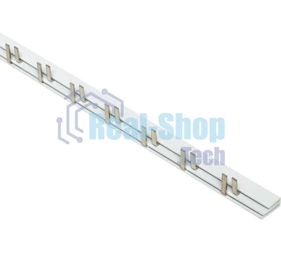 Шина соединительная PIN 2ф 63А мед. изол. 54мод (дл.1м) EKF pin-02-63