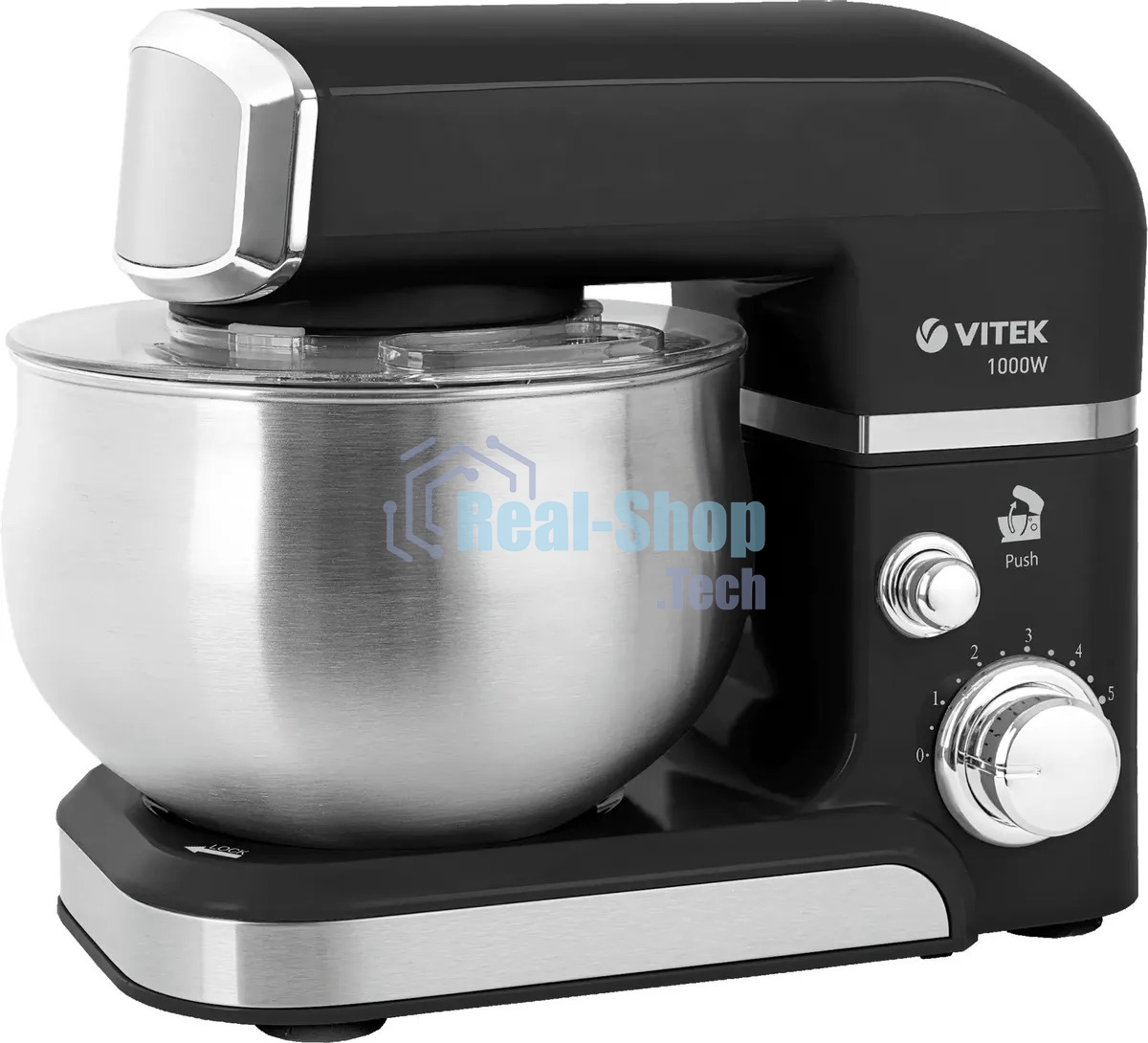 Кухонная машина Vitek Midnight VT-4116 черный/стальной