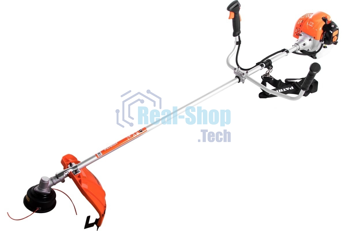Триммер бензиновый Patriot PT 553 (1+1) 1840Вт 3л.с. реж.эл.:леска/нож