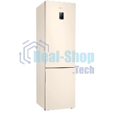 Холодильник Samsung RB37A5271EL/WT, бежевый двухкамерный 269/98л морозилка снизу, No Frost
