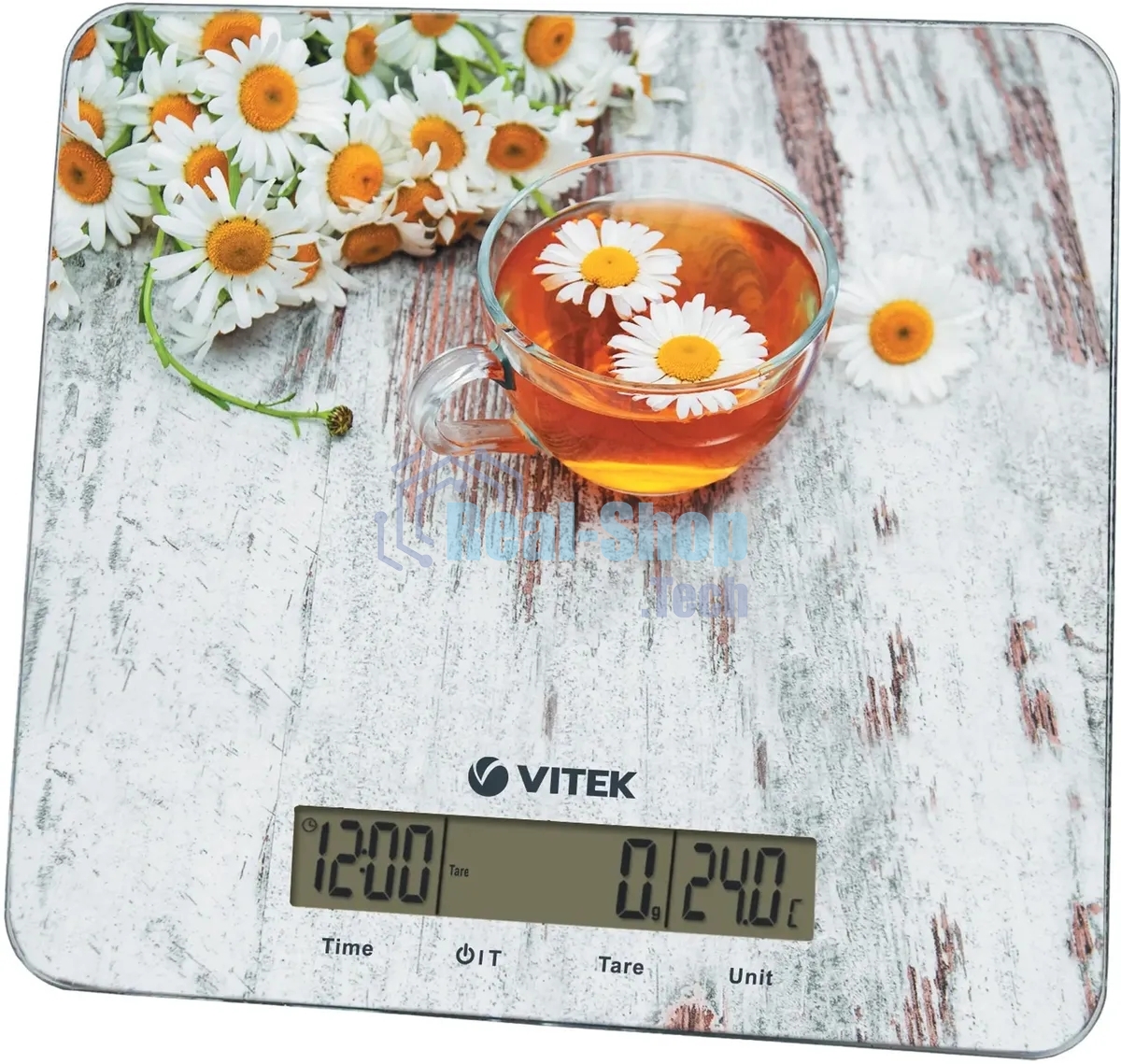 Весы кухонные электронные Vitek VT-8008 MC 10 кг, рисунок