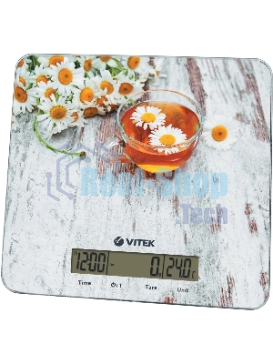 Весы кухонные электронные Vitek VT-8008 MC 10 кг, рисунок