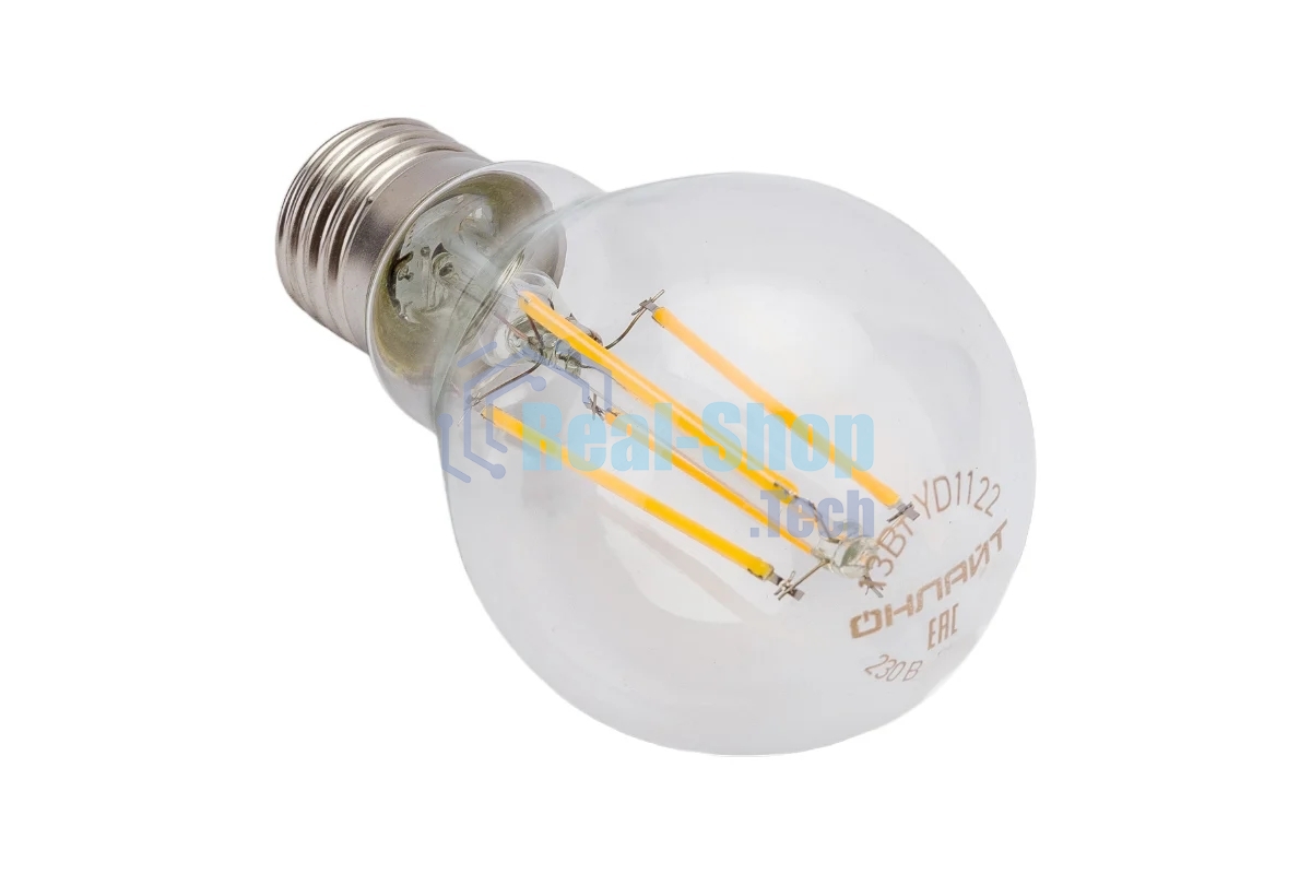 Лампа светодиодная ОНЛАЙТ OLL-F-A60-13-230-2.7K-E27 80876