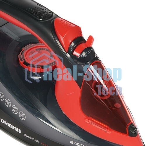 Утюг Redmond RI-C283 2400Вт красный/черный