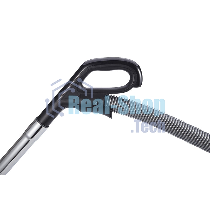 Пылесос Delta LUX DL-0846 черый/красный, 420/ 2400Вт, уборка сухая, пылесборник контейнер 2л