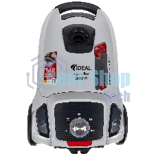 Пылесос IDEAL VC-2000 серый, 450/2000 Вт, уборка сухая, пылесборник мешок 2.3 л