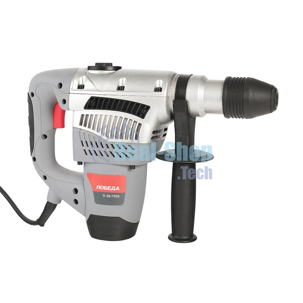 Перфоратор ПОБЕДА П-38/1925 SDS max, 1925Вт, 9Дж, 0-500 об-мин, 3500 уд/мин, бетон 40мм.