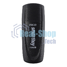 Флешка USB Smartbuy Scout black (SB128GB3SCK), 128Gb, USB 3.0, R/W 100/40, черный