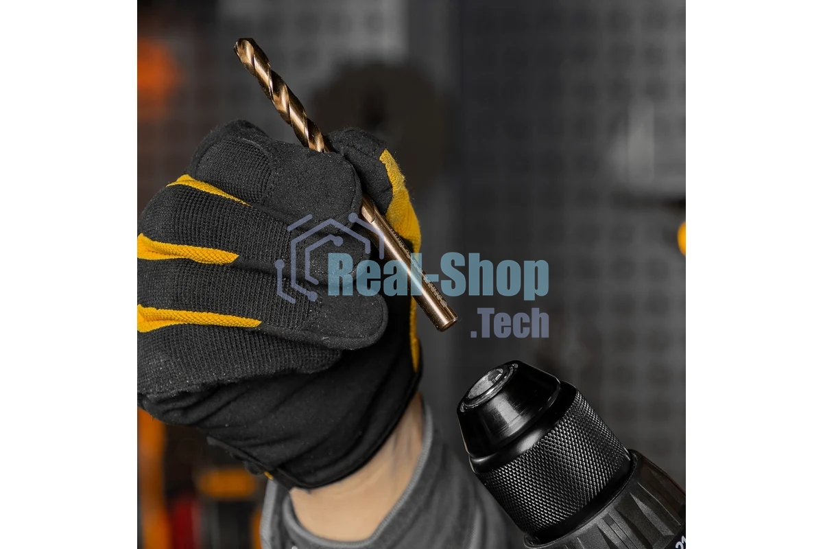 Сверло по металлу Denzel 8 мм, HSS Co-8%