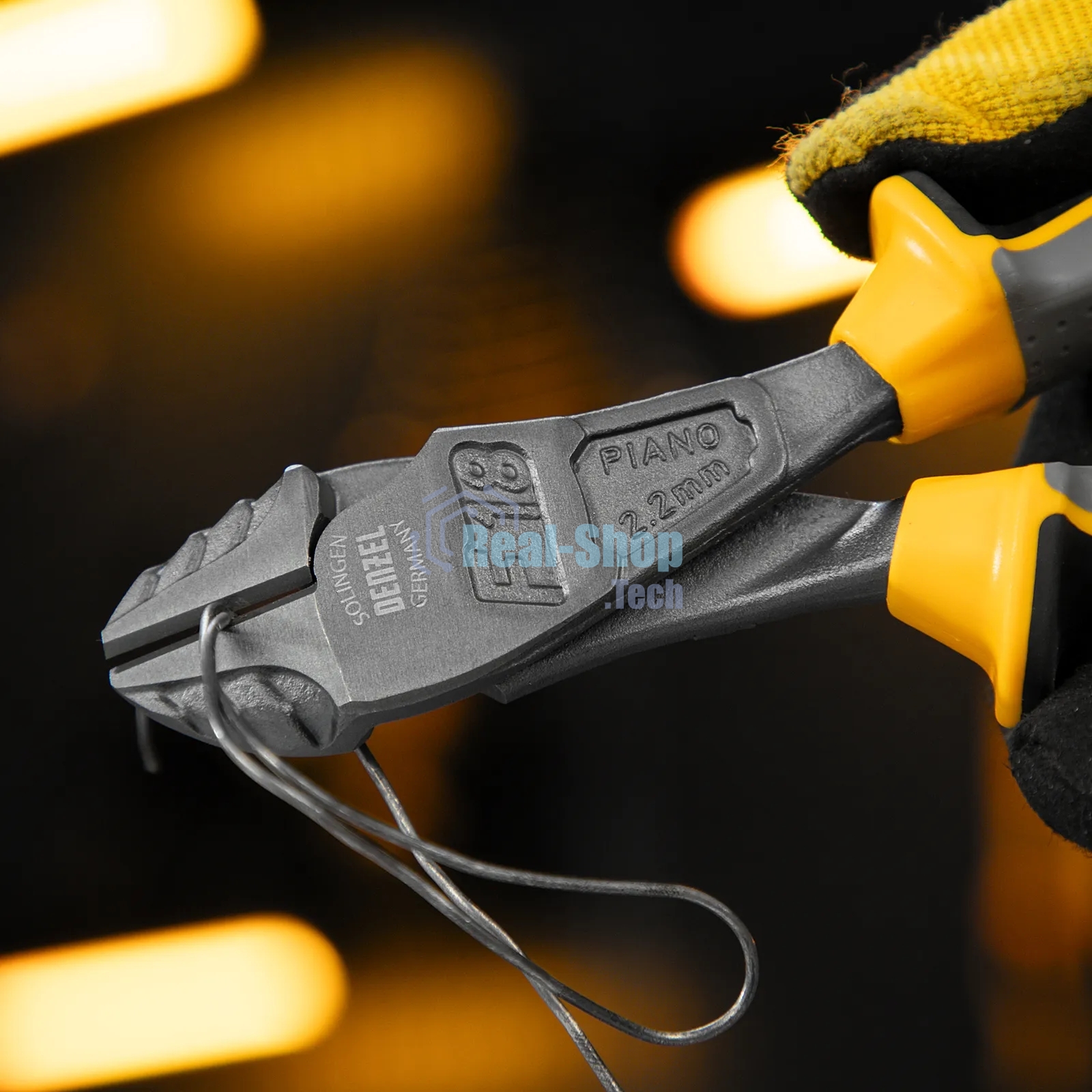 Бокорезы усиленные Denzel 180 мм, трехкомпонентные рукоятки