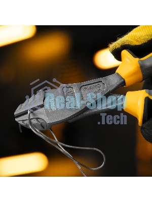 Бокорезы усиленные Denzel 180 мм, трехкомпонентные рукоятки