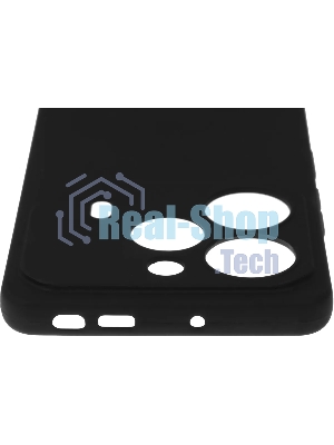 Чехол (клип-кейс) BoraSCO для Tecno Pova 6/6 Pro Silicone Case черный (73173)